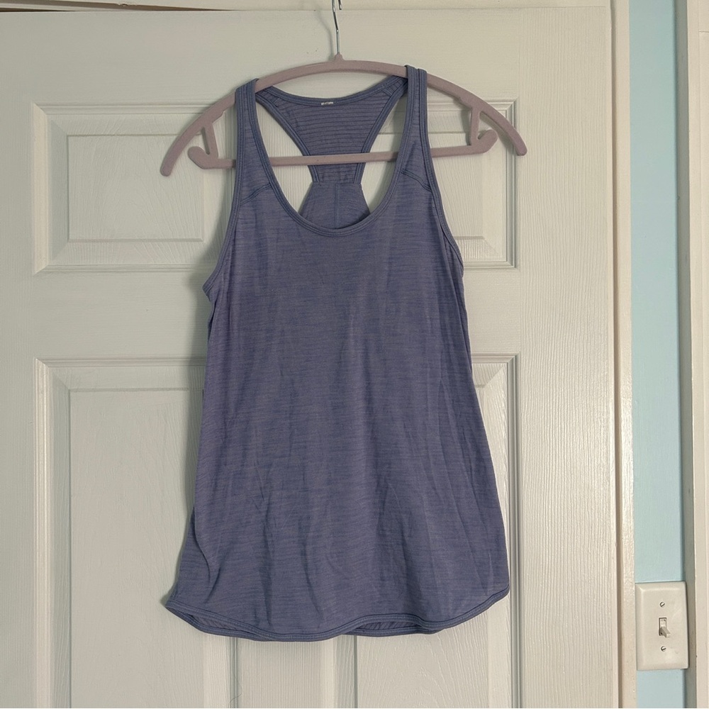 Lavender Lululemon Split-Back Tank